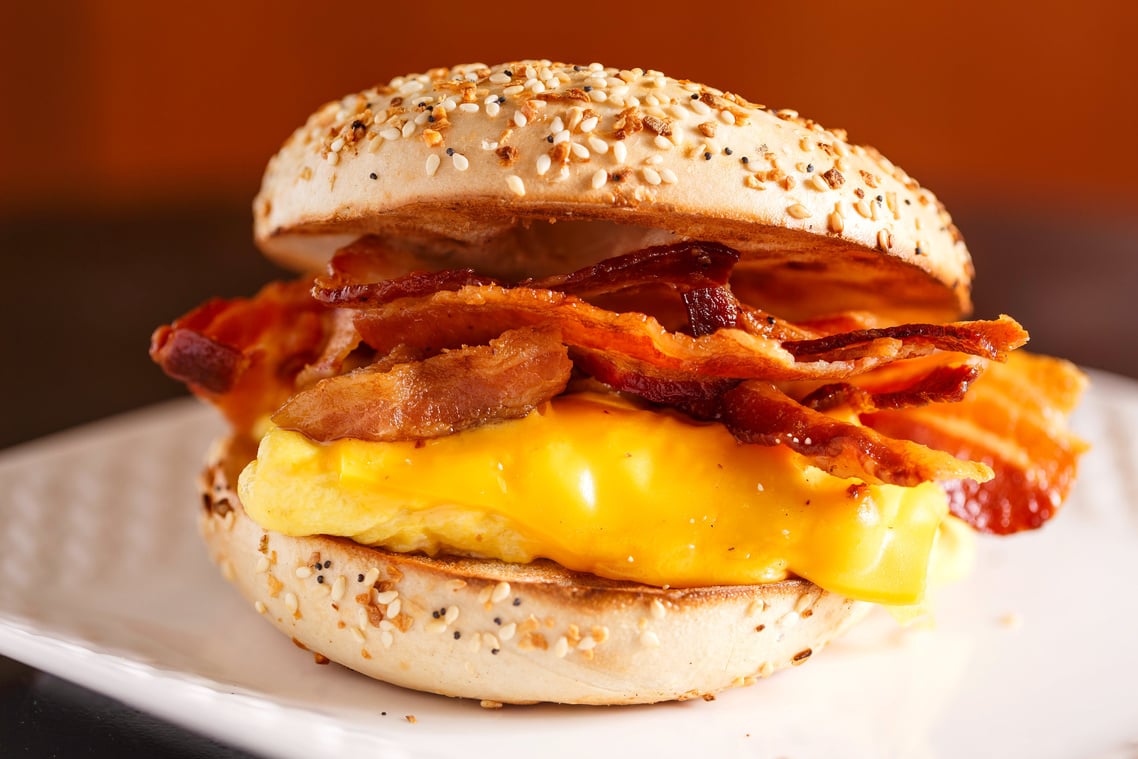 Bacon and cheese burger 